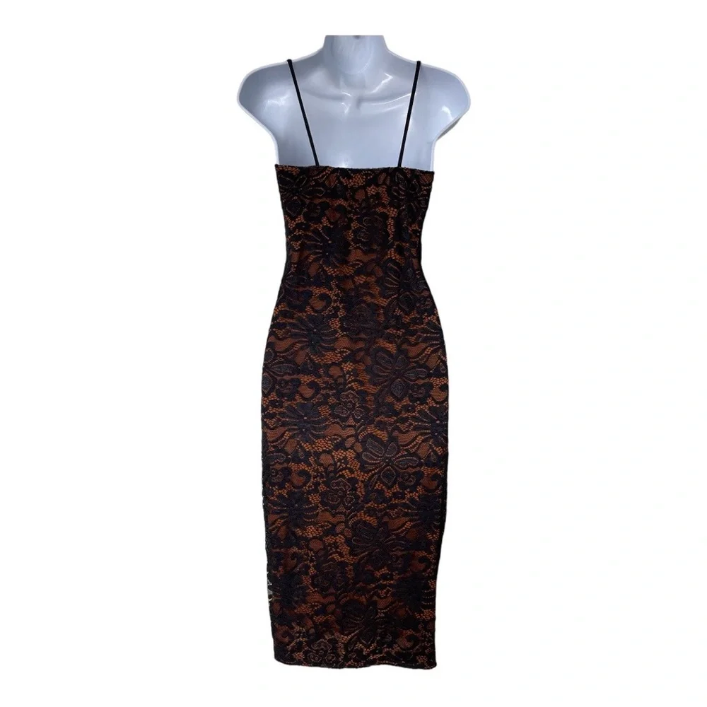 Fashion nova women’s midi lace dress - Picture 3 of 6